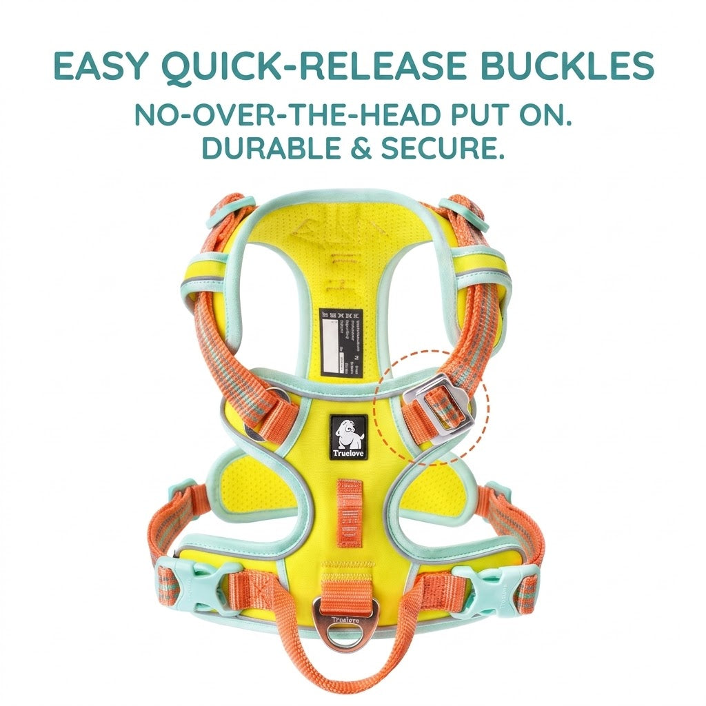 Reflective No-Pull Harness & Leash Set