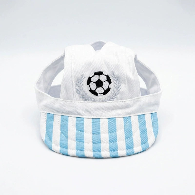 Soccer Fan Dog Hat