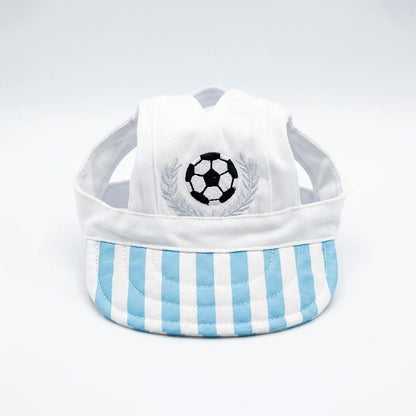 Soccer Fan Dog Hat