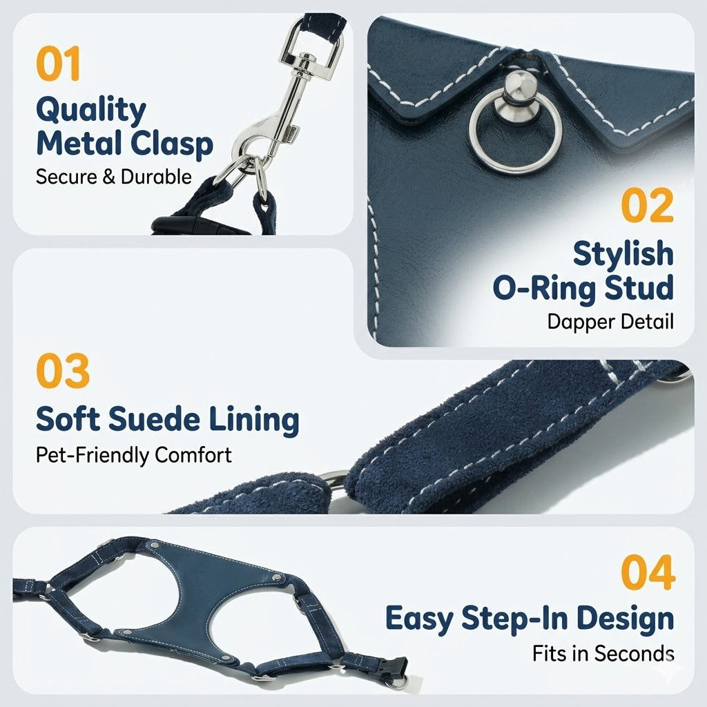 Shirt Collar Harness & Leash Set