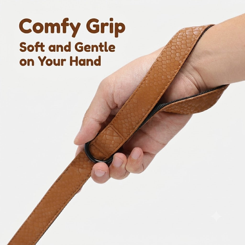 Snake Pattern Collar & Leash Set