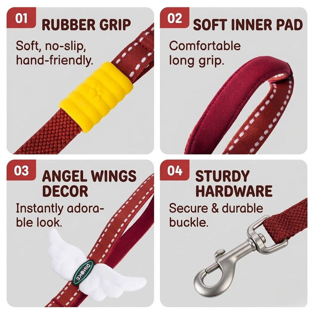 Angel Wing Hands-Free Dog Leash