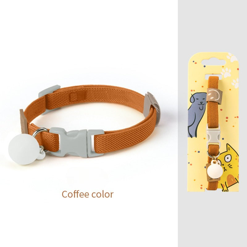 Checkered Elastic Dog Collar
