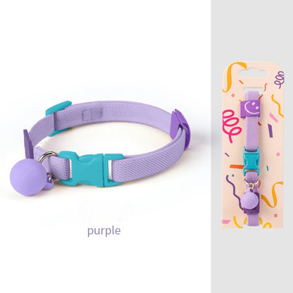Checkered Elastic Dog Collar