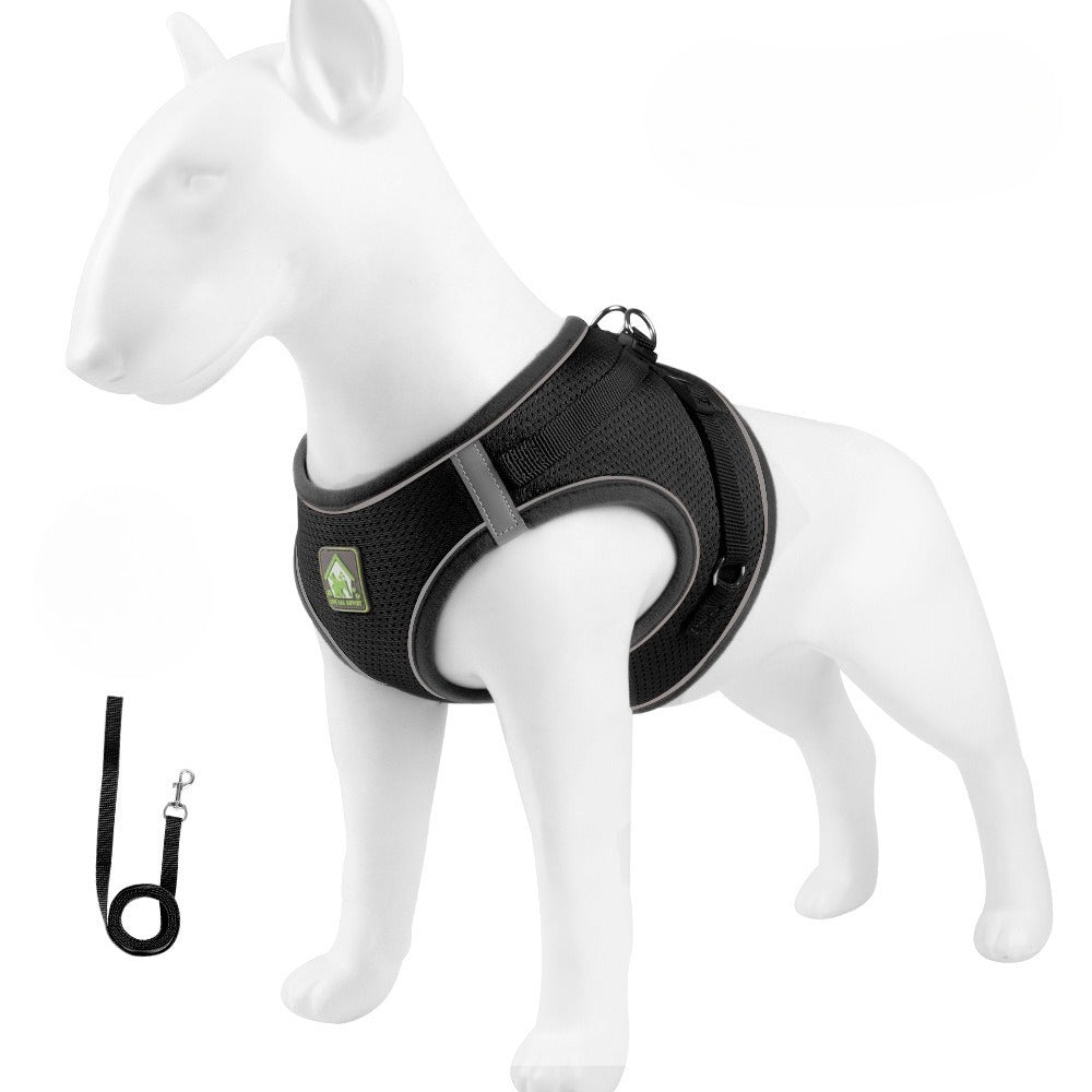 Reflective Mesh Harness & Leash Set