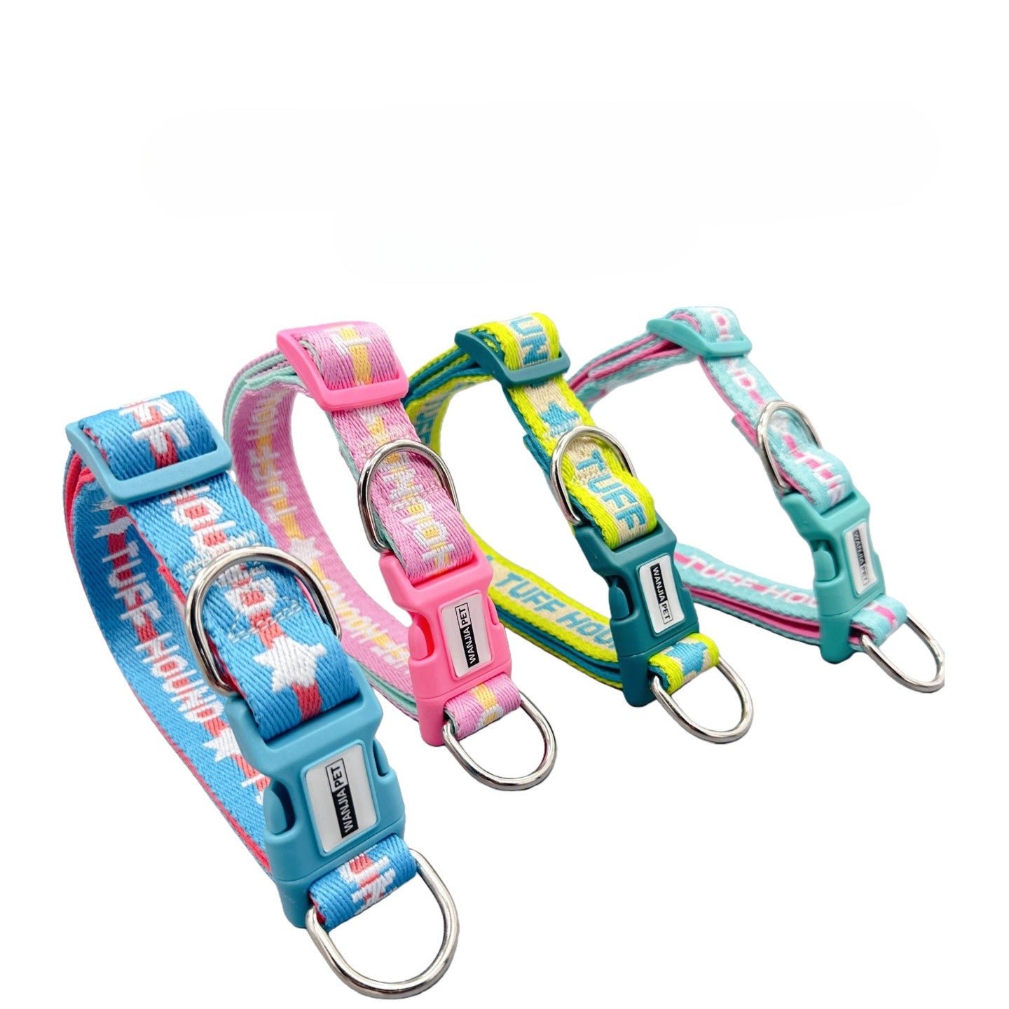 Star Pattern Dog Collar for Dogs – Blue