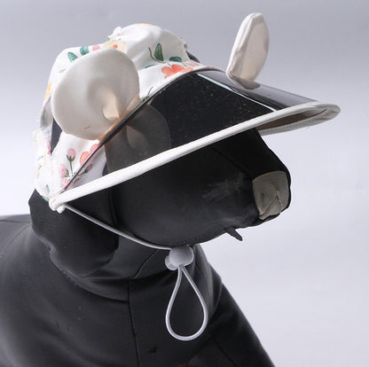 Floral Sun Dog Hat