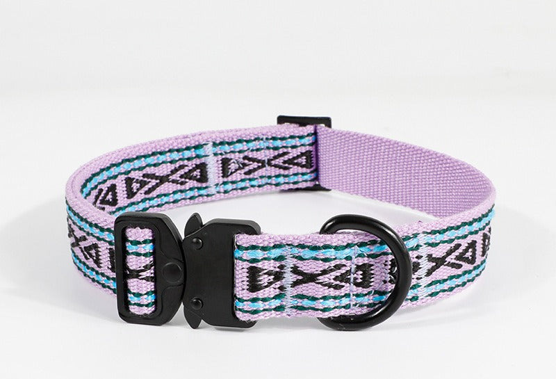 Tribal Collar & Leash Set – Multi
