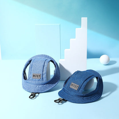 Denim Style Dog Hat