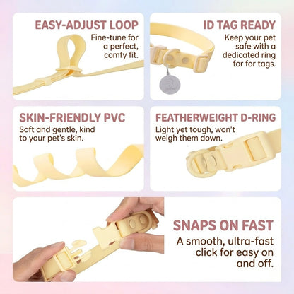 Waterproof Dog Collar Set