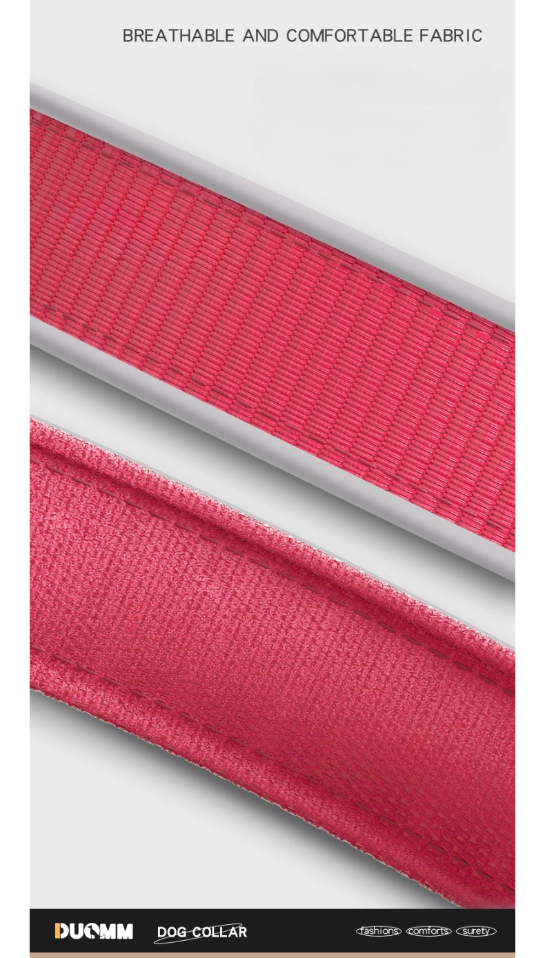 Reflective Nylon Dog Collar