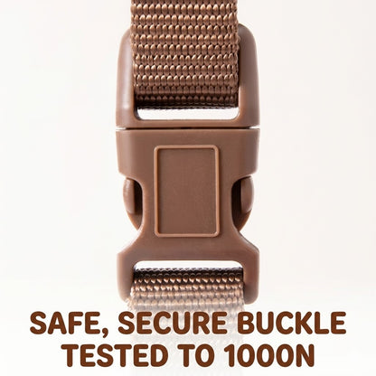 Quick-Wear V-Shape Harness & Leash Set – Brown