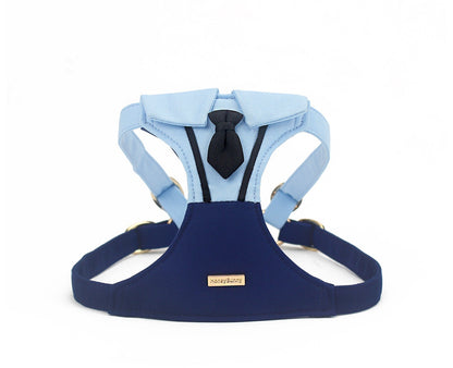 Officer Uniform Harness & Leash Set – Blue