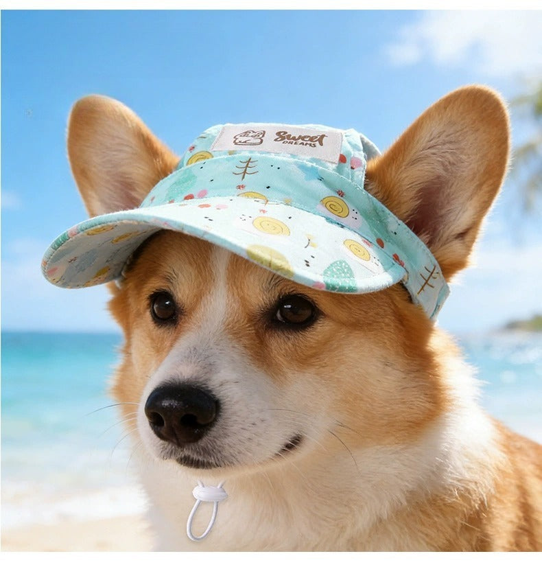 Adjustable Outdoor Dog Hat