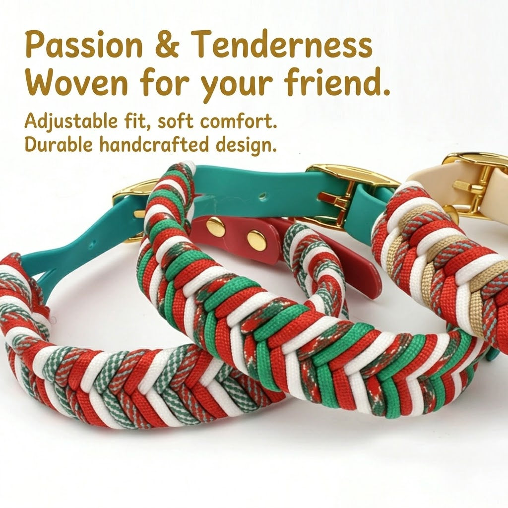 Braided Dog Collar