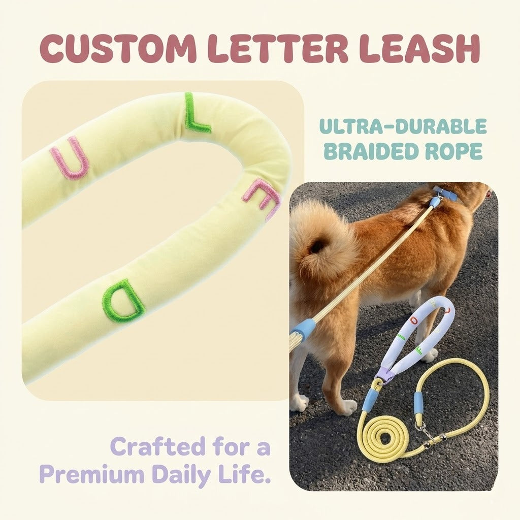 Braided Rope Dog Leash