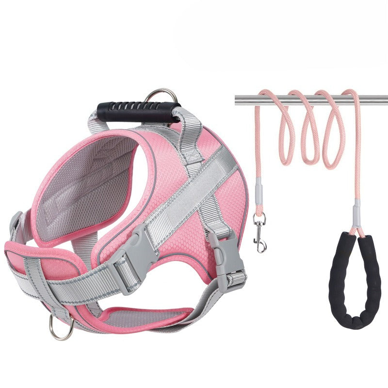 Reflective Harness & Leash Set