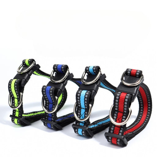 Reflective Nylon Dog Collar