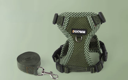 Reflective Mesh Harness & Leash Set