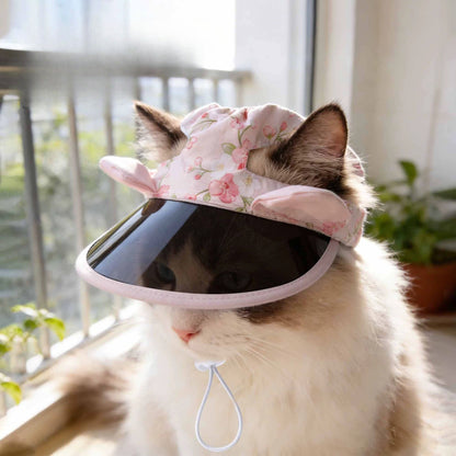 Floral Sun Dog Hat