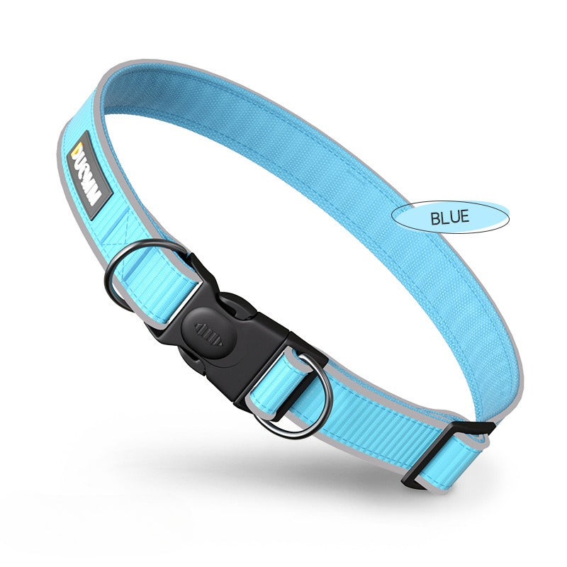 Reflective Nylon Dog Collar