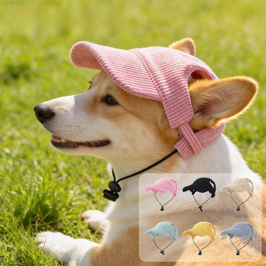 Corduroy Dog Baseball Cap