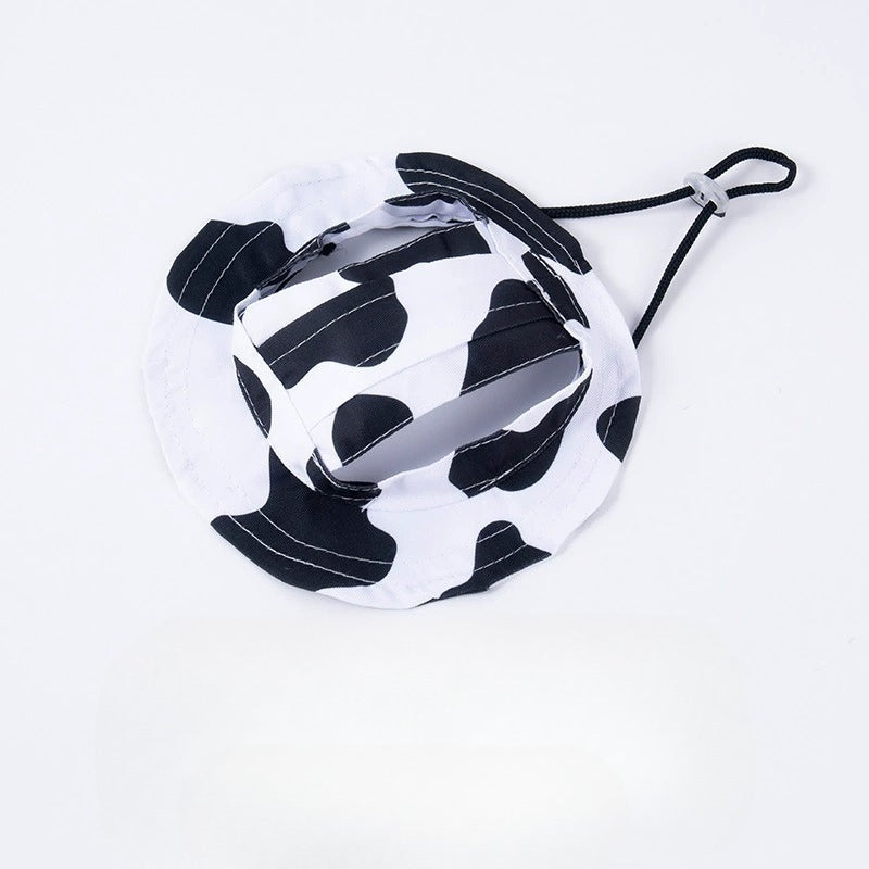 Tie-Dye Sun Protection Dog Hat