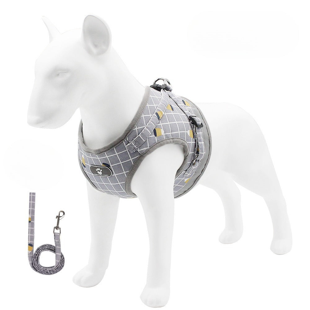Reflective Mesh Harness & Leash Set