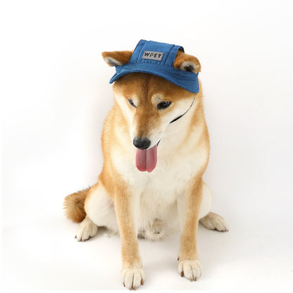 Denim Style Dog Hat