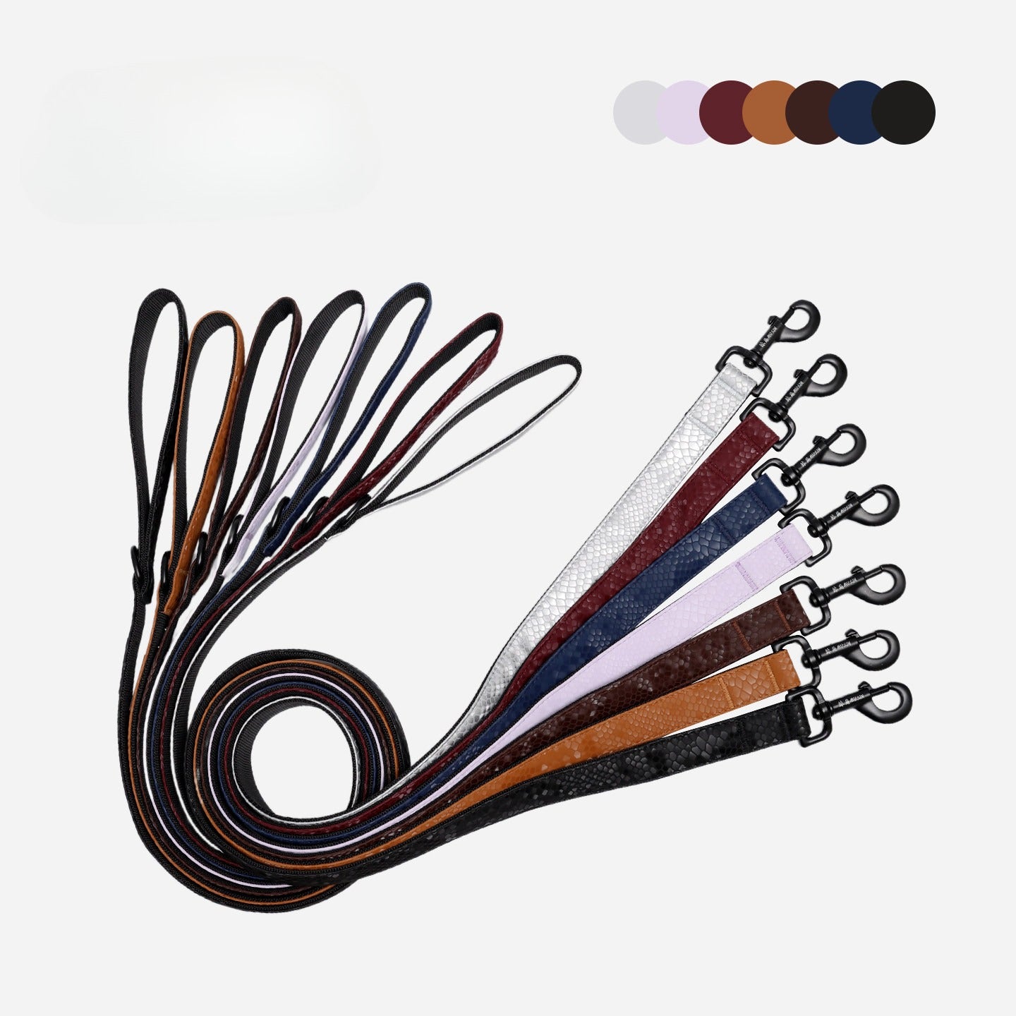 Snake Pattern Collar & Leash Set