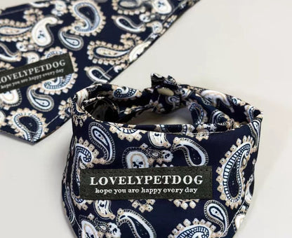 Paisley & Plaid Dog Bandana