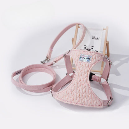 Quilted Soft Harness & Leash Set