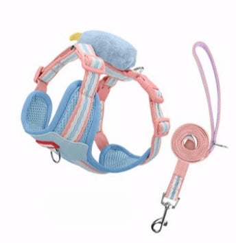 Plush Doll Harness & Leash Set