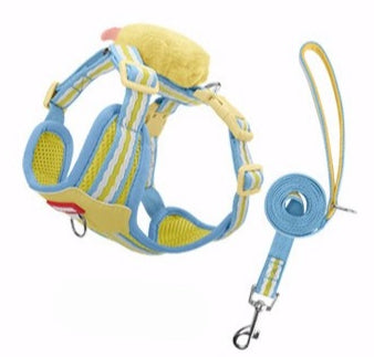 Plush Doll Harness & Leash Set