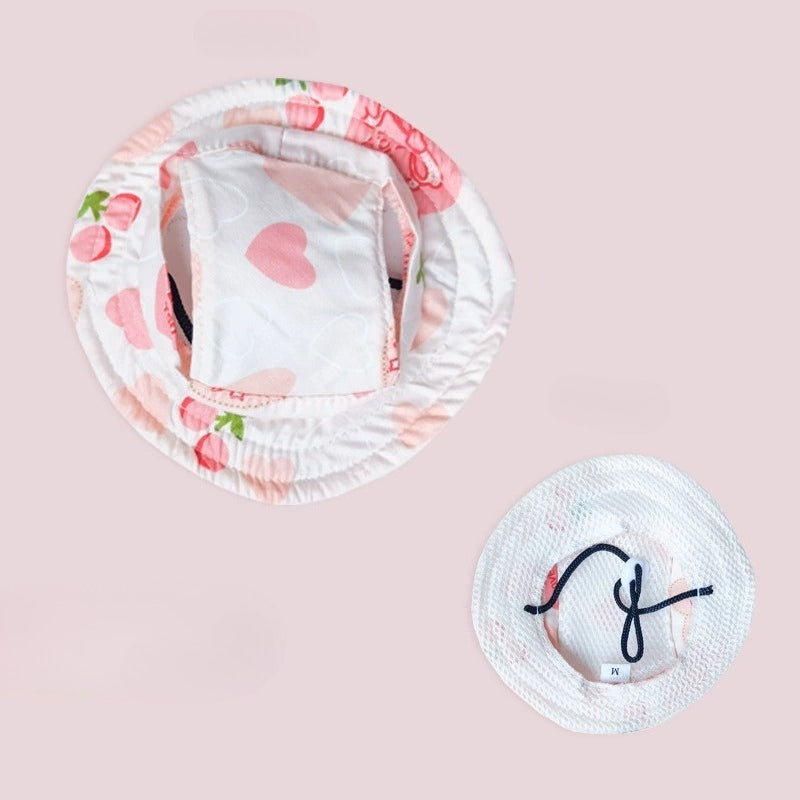 Fruit Pattern Dog Hat