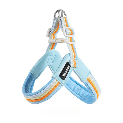 Rainbow V-Shaped Harness & Leash Set