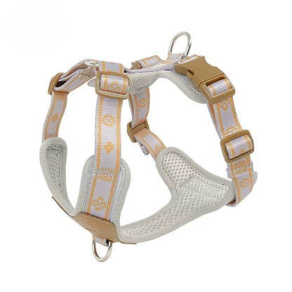 Monogram Breathable Harness & Leash Set