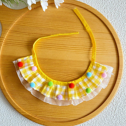 Plaid Birthday Hat & Bandana Set