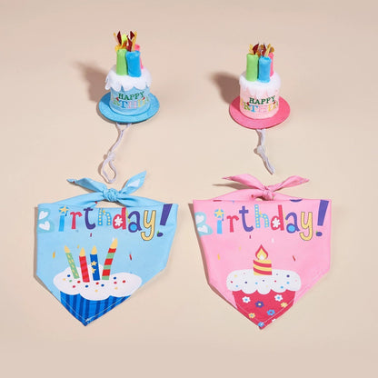 Birthday Bandana & Hat Set
