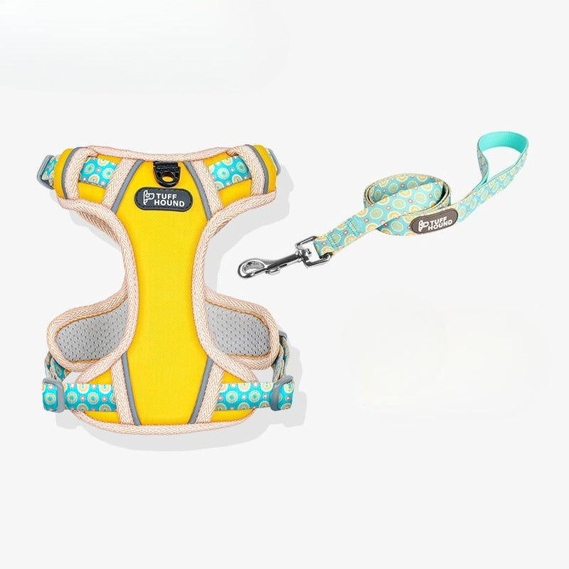 Reflective Mesh Harness & Leash Set