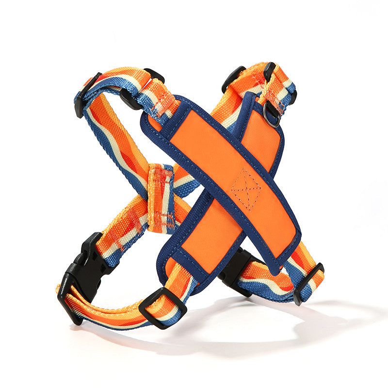 X-Shaped Breathable Harness & Leash Set