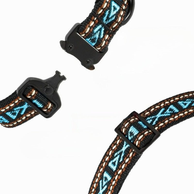 Tribal Collar & Leash Set – Multi