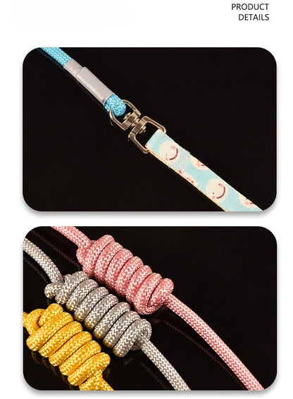 Lace Smiley Collar & Leash Set