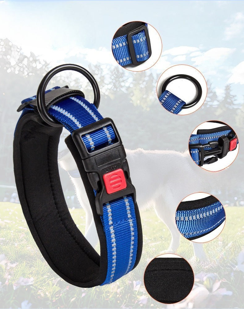 Breathable Reflective Dog Collar for Dogs – Multi