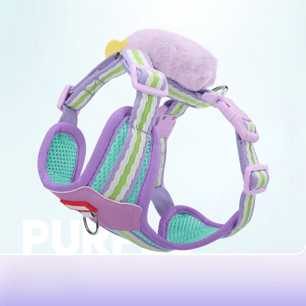 Plush Monster Harness & Leash Set
