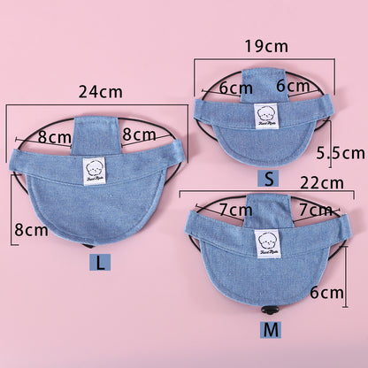 Adjustable Sun Protection Dog Hat