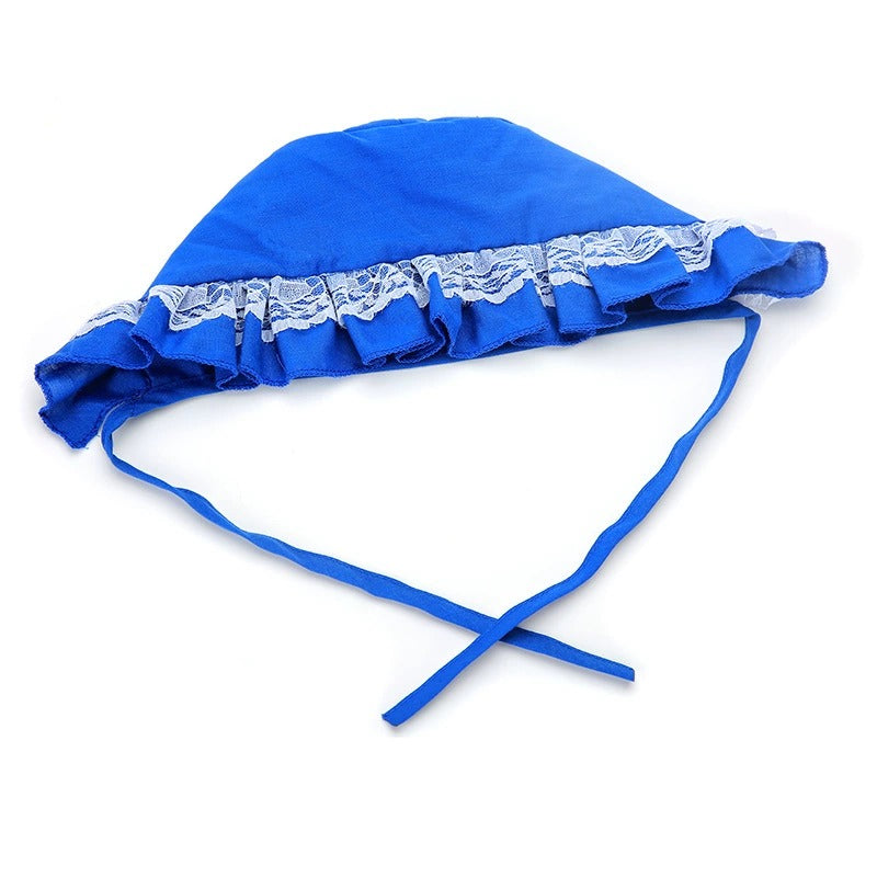 Lace Trim Dog Hat