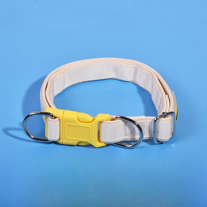 Padded Solid Dog Collar for Dogs – Pink