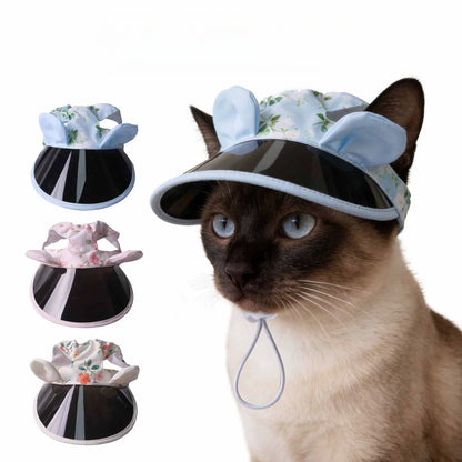 Floral Sun Dog Hat