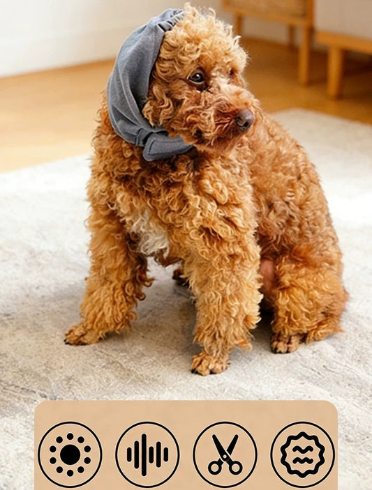 Calming Solid Dog Hat for Dogs – Grey